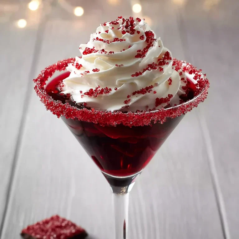 Decadent Red Velvet Martini Recipe Your Next Celebration