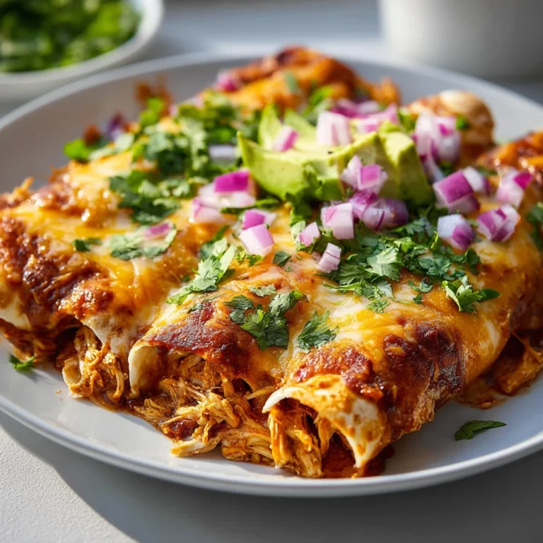 Delicious Chicken Enchiladas Recipe Flavorful Dinner