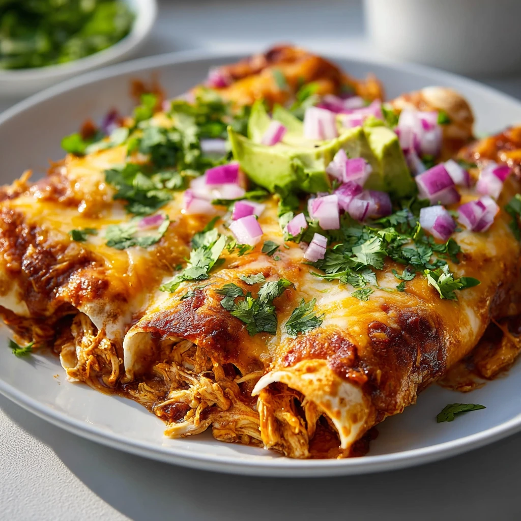 Delicious Chicken Enchiladas Recipe Flavorful Dinner