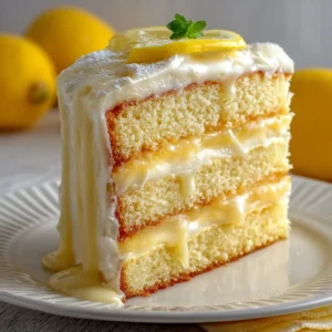 Delicious Italian Lemon Cream Cake Recipe to Impress Guests