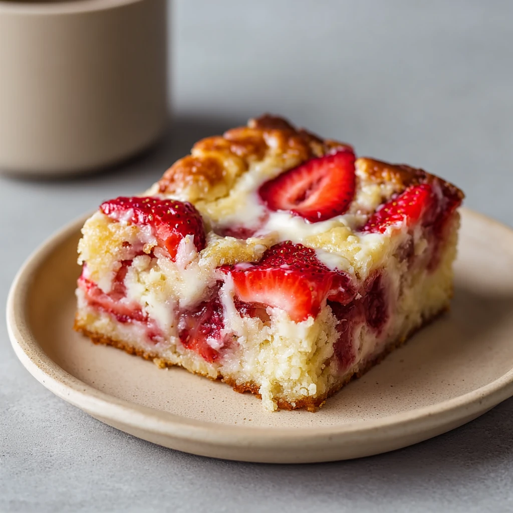 Delicious Keto Strawberry Cream Cheese Cobbler Recipe