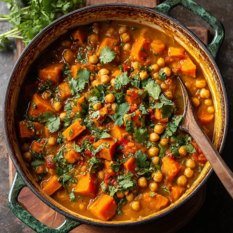 Sweet Potato Chickpea Curry Recipe
