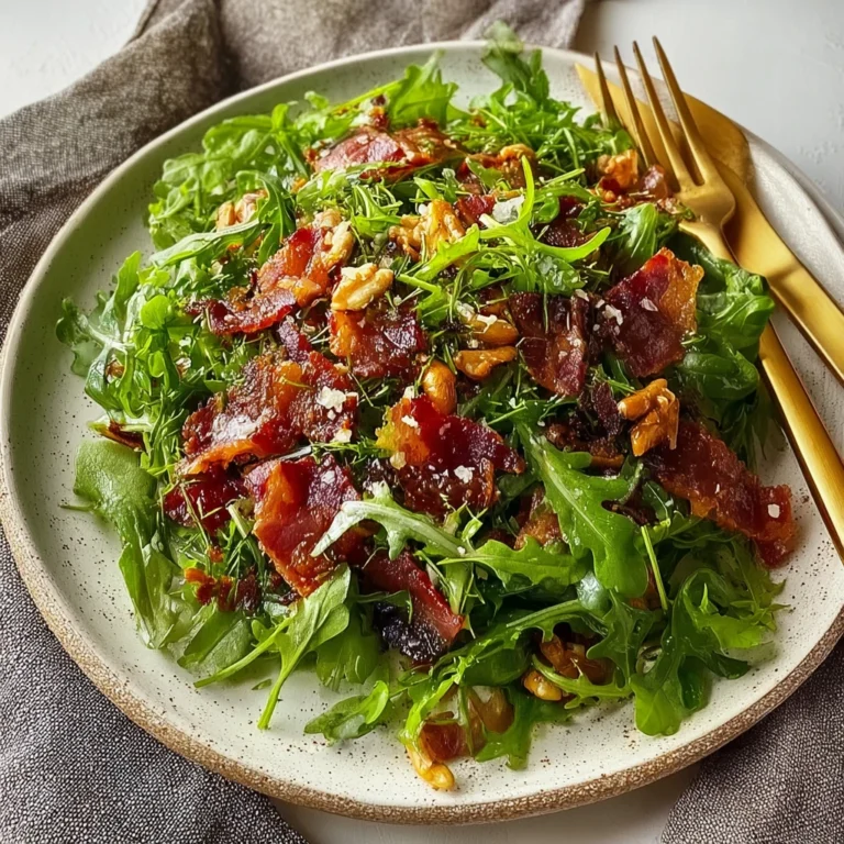 Fresh Dandelion Greens Salad Recipe Warm Bacon Vinaigrette