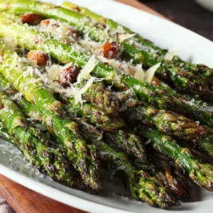 Fresh Lemon Garlic Butter Asparagus with Parmesan Recipe Easy and Perfect Side Dish
