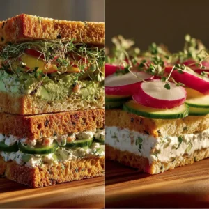 Fresh Radish and Cucumber Tea Sandwiches Easy Recipe for Elegant Entertaining