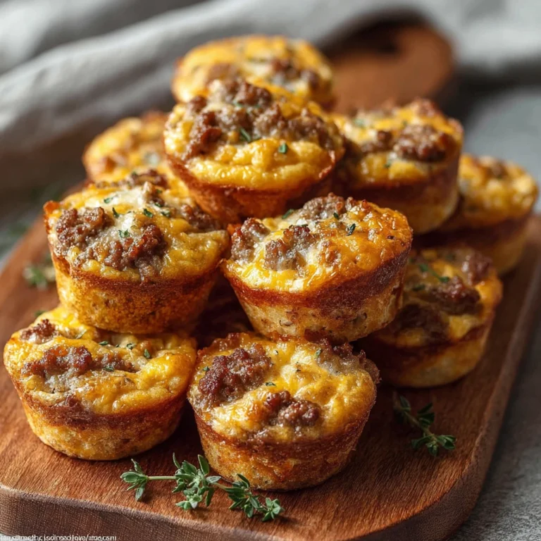 Highprotein Pancake Sausage Mini Muffins Goto Snack