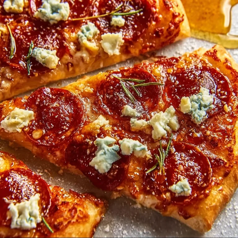 Hot Honey Pepperoni Pizza