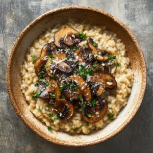 Mushroom Risotto