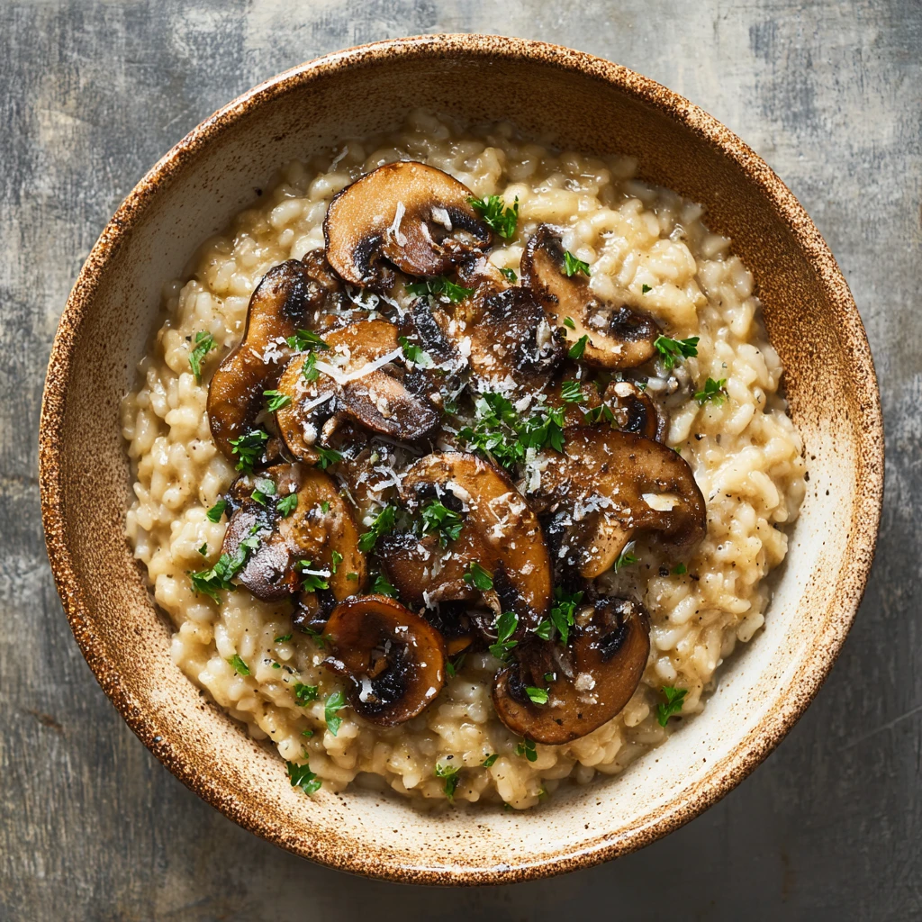Mushroom Risotto