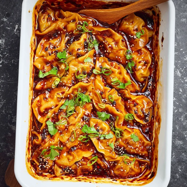 One Pan Dumplings