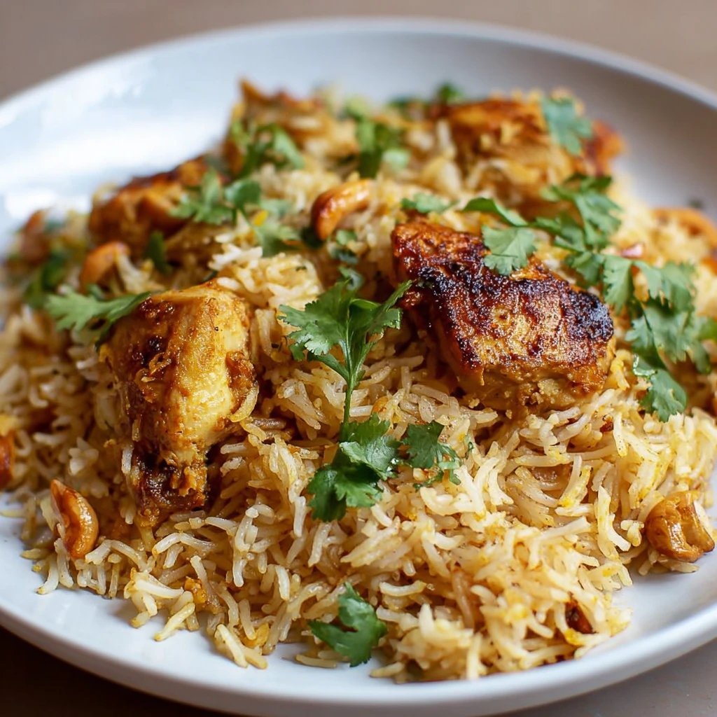 Onepot Chicken Pulao Recipe
