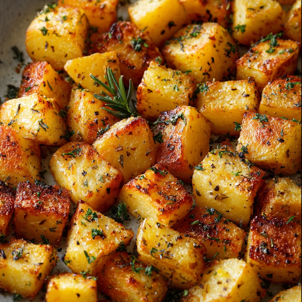 Oven Baked Butter Roasted Potatoes