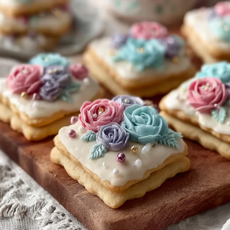 Perfect Decorated Sugar Cookies Elegant Floral Designs Stepbystep