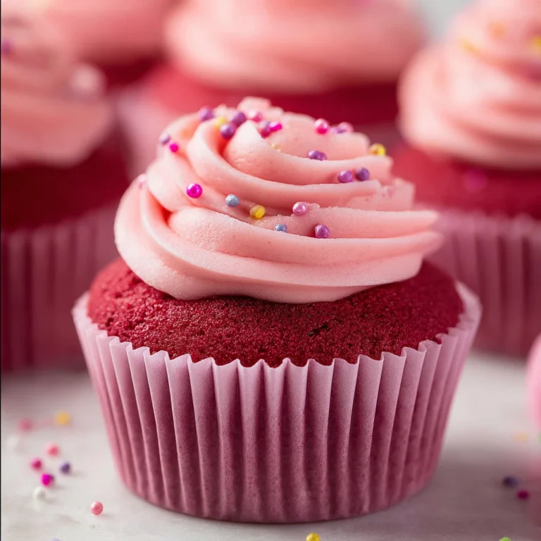 Pink Cupcakes Cream Cheese Frosting