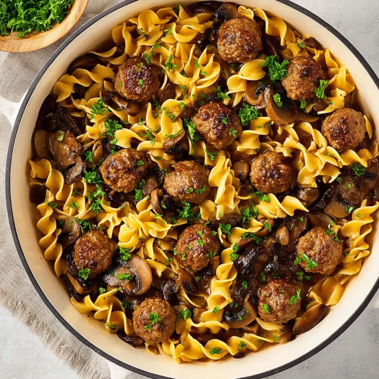 Salisbury Steak Meatballs