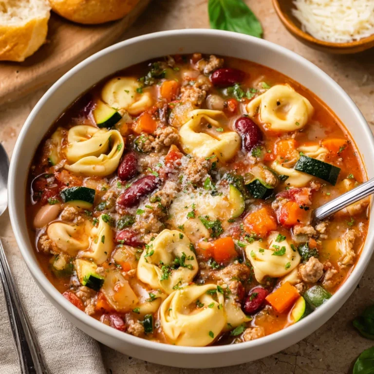 Sausage Tortellini Soup