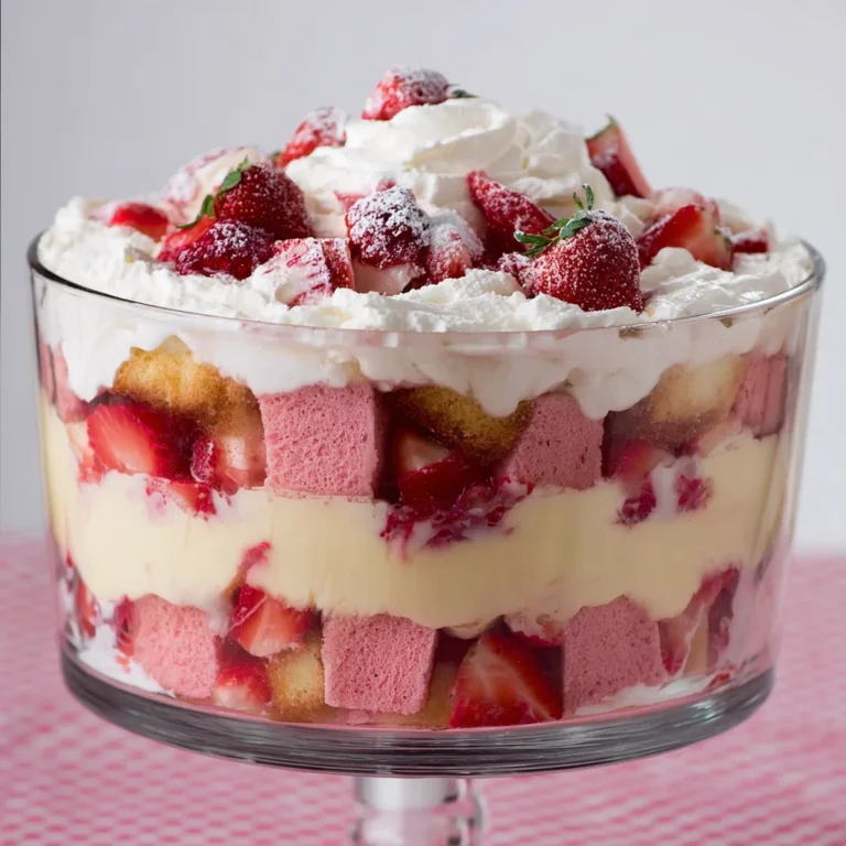 Strawberry Cheesecake Trifle