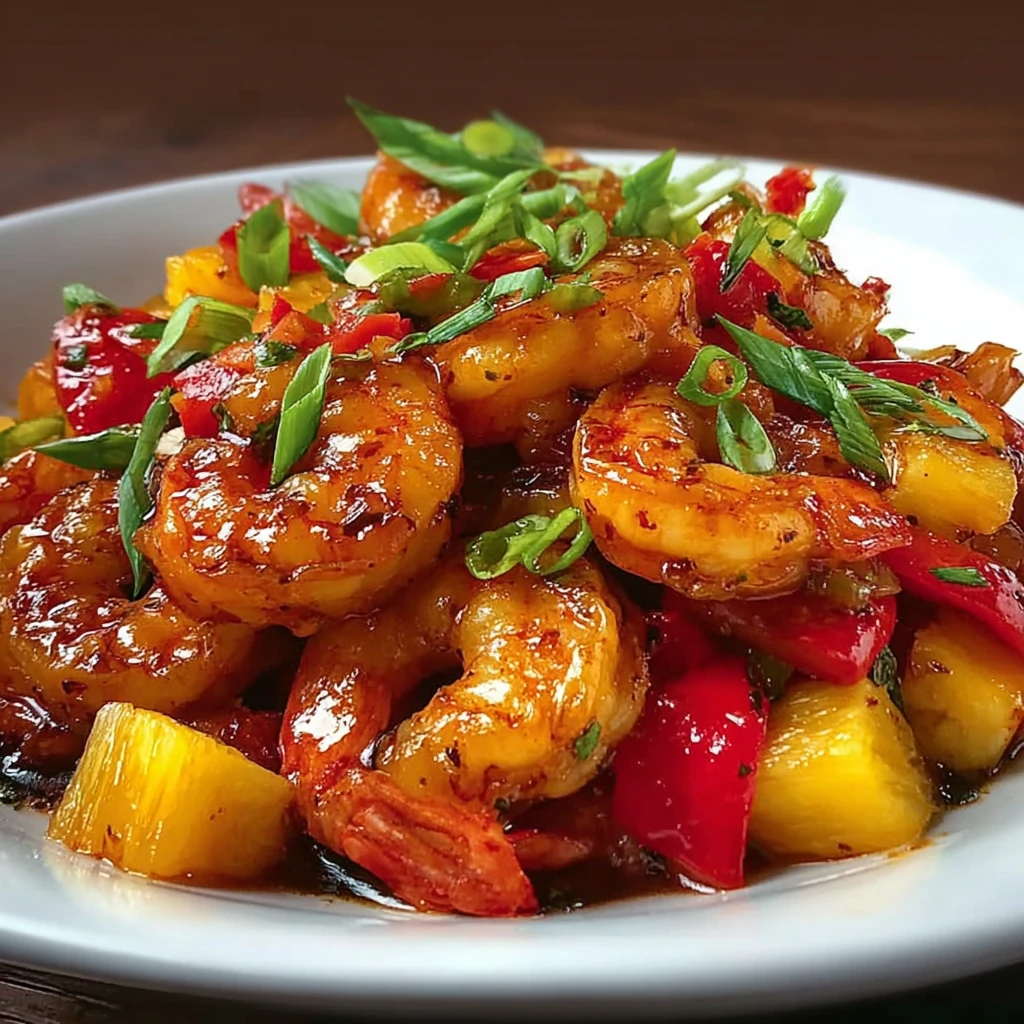 Sweet Chili Pineapple Shrimp