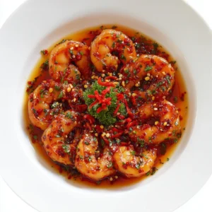 Sweet’n spicy shrimps