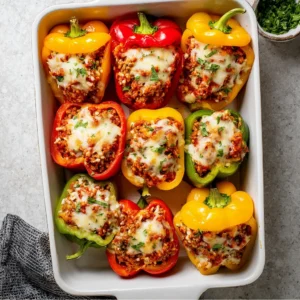 Turkey Stuffed Peppers
