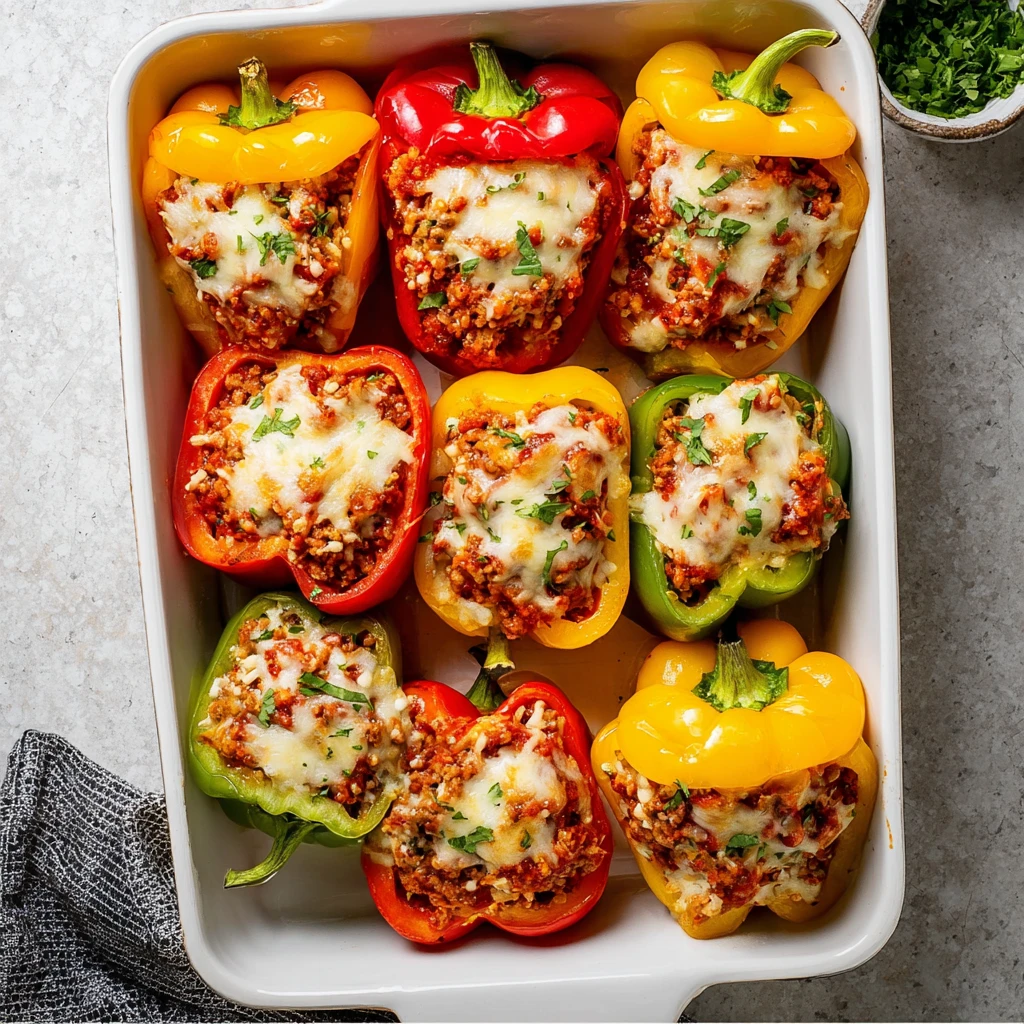 Turkey Stuffed Peppers