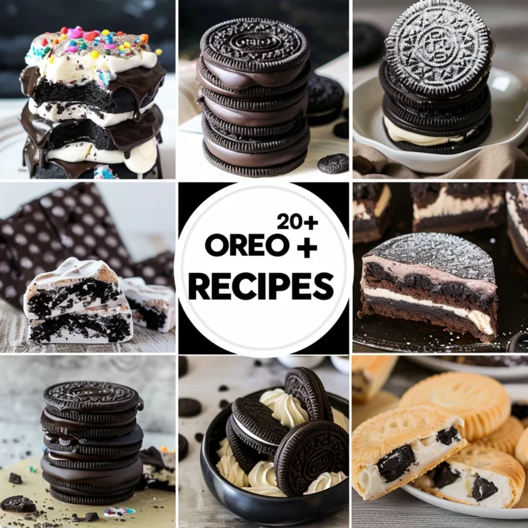 Oreo Recipes