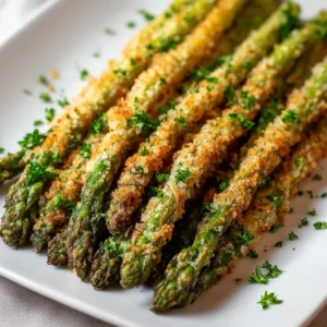 Air Fried Crispy Parmesan Asparagus Fries: Quick & Easy