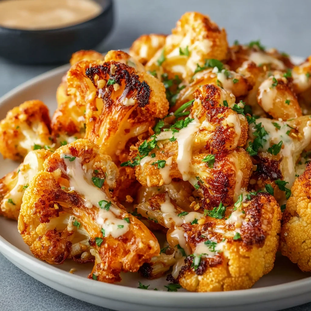 Air Fryer Bang Cauliflower