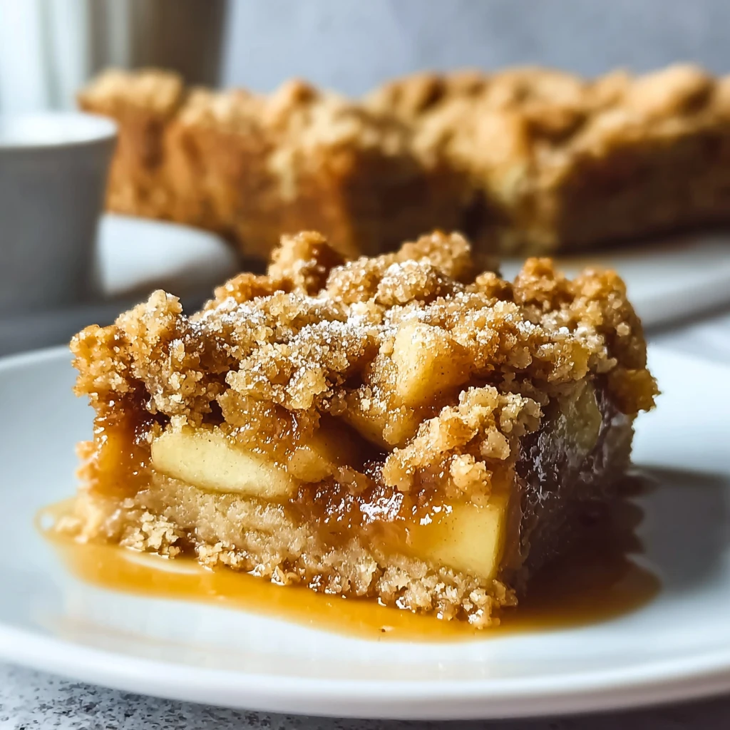 Apple Crumble Bars