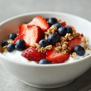 Berry Yogurt Crunch Bowl: Ultimate Healthy & Quick Breakfast
