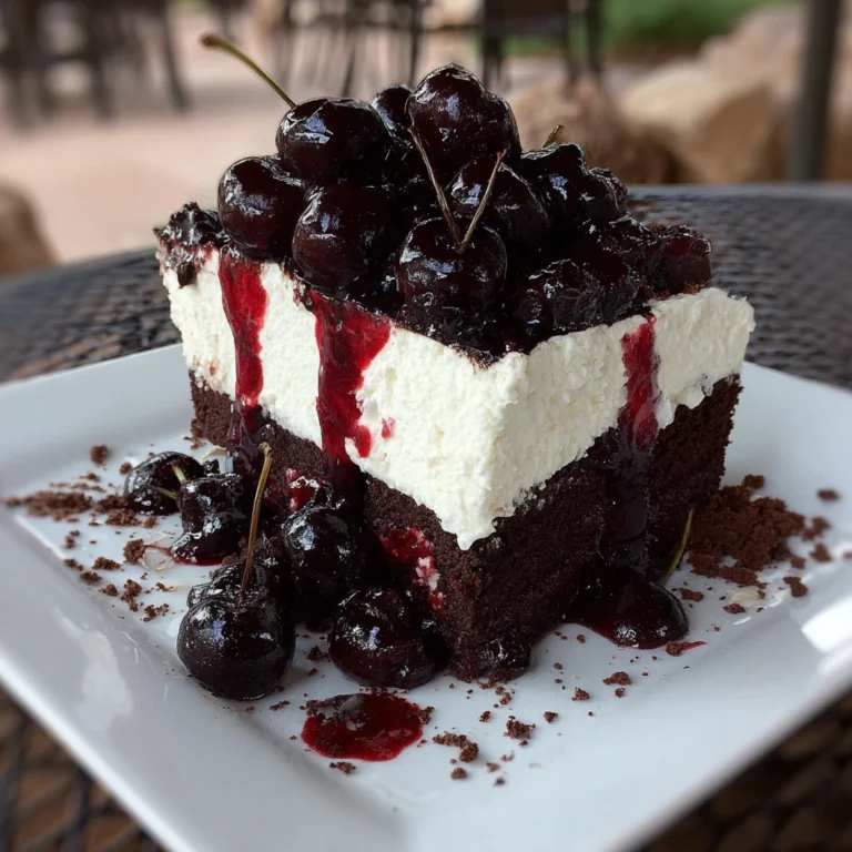 Black Forest Cheesecake Cake Rich Layers Cherry Bliss