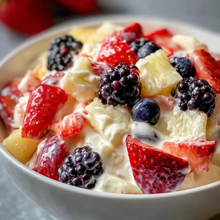 Cheesecake Fruit Salad