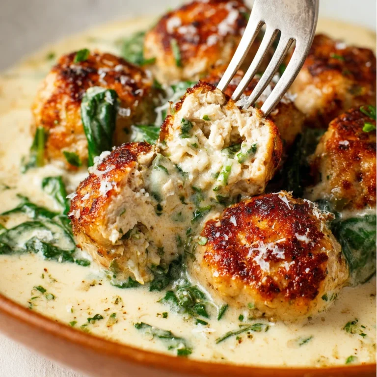 Chicken Florentine Meatballs