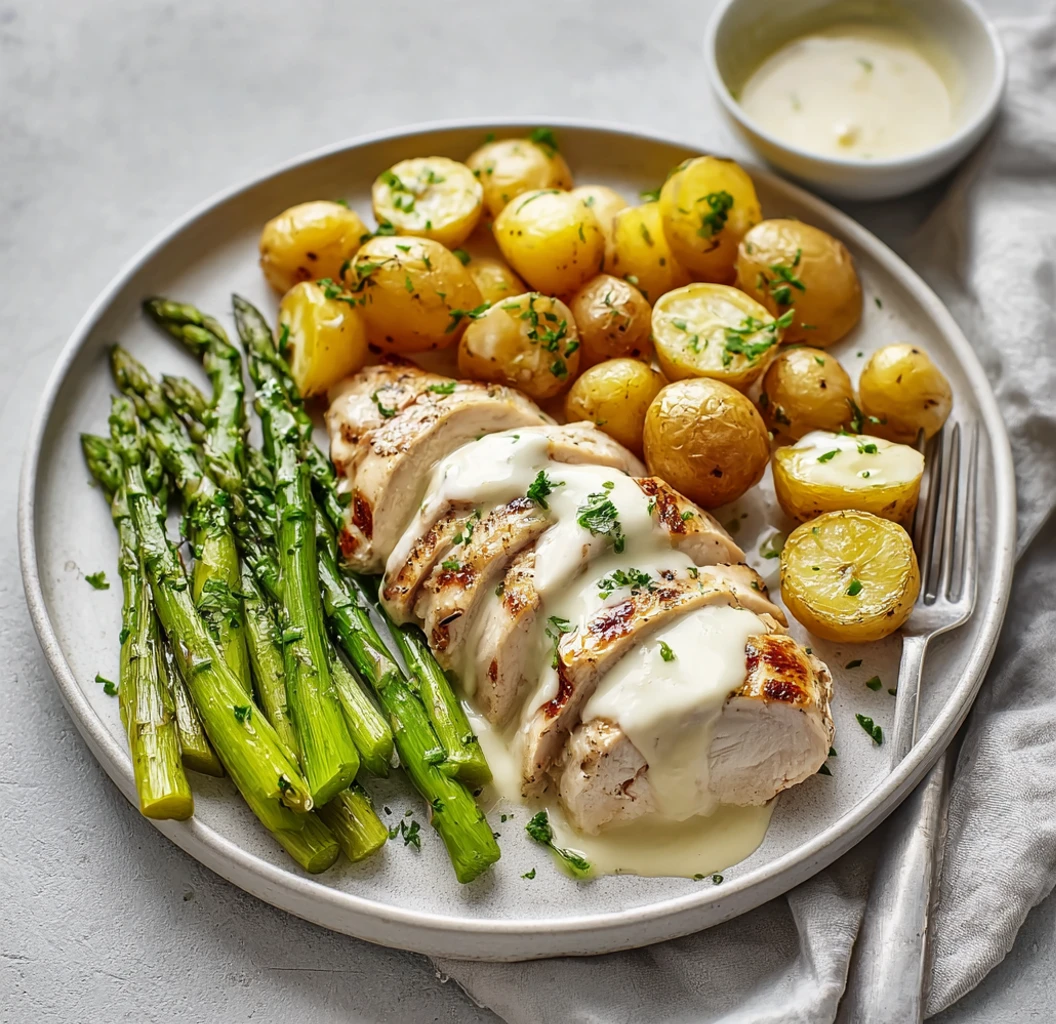 Creamy Lemon Chicken Your Perfect Spring Dinner Plate