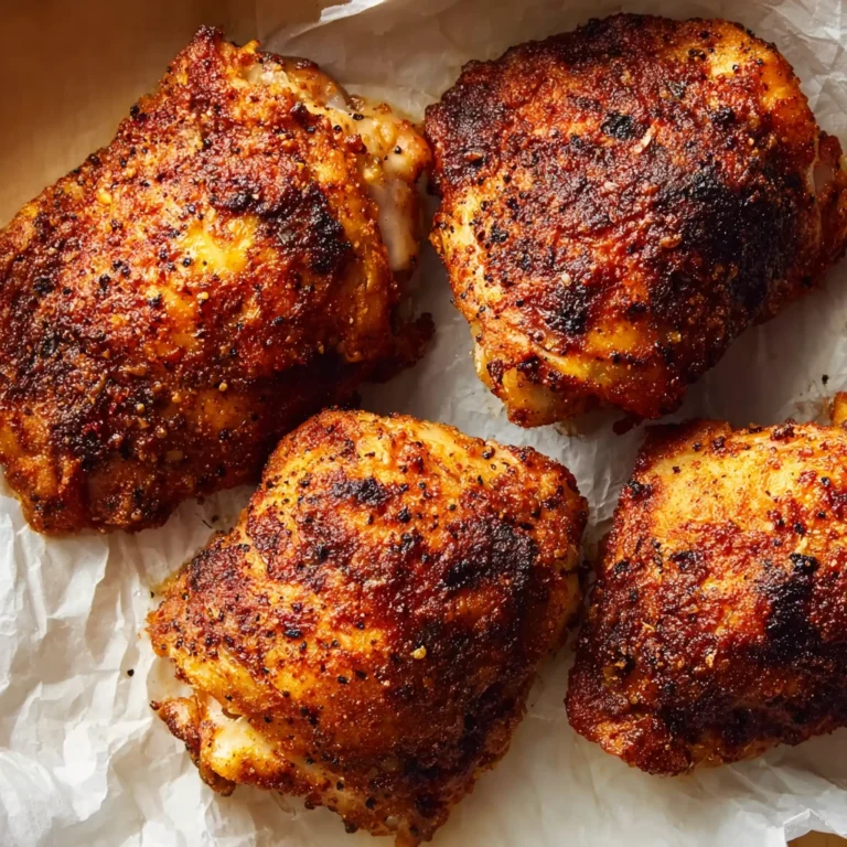 Crispy Air Fryer Chicken Thighs Recipe