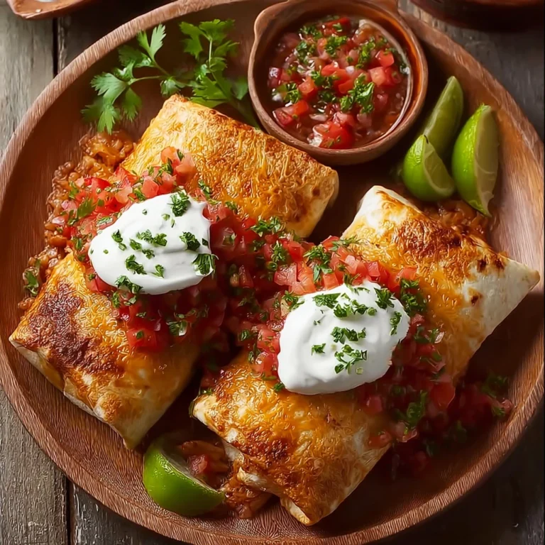 Crispy Chicken Chimichangas