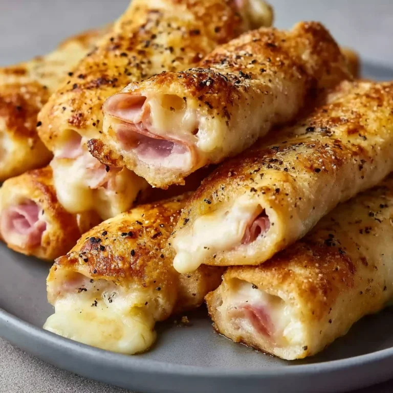 Crispy Ham Cheese Sticks Recipe Cheesy Snack