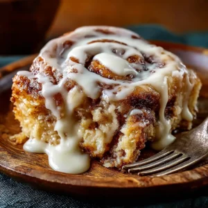 Crock Pot Cinnamon Roll Casserole