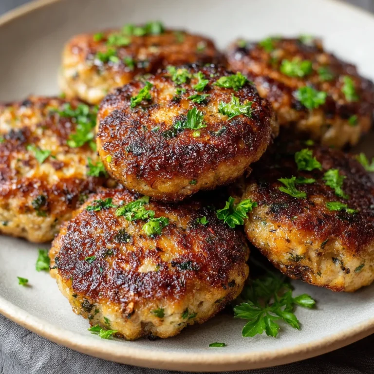 Delicious Ground Lamb Stuffed Potato Patties Herbs