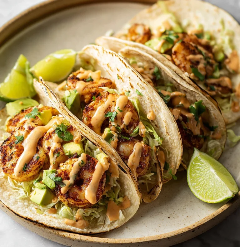 Blackened Shrimp Tacos