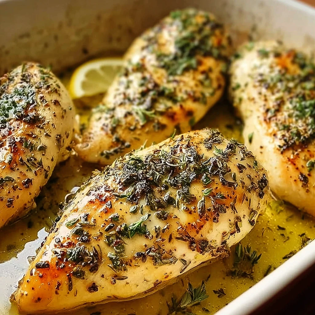 Lemon Herb Baked Chicken Breast Amazing Ultimate Recipe