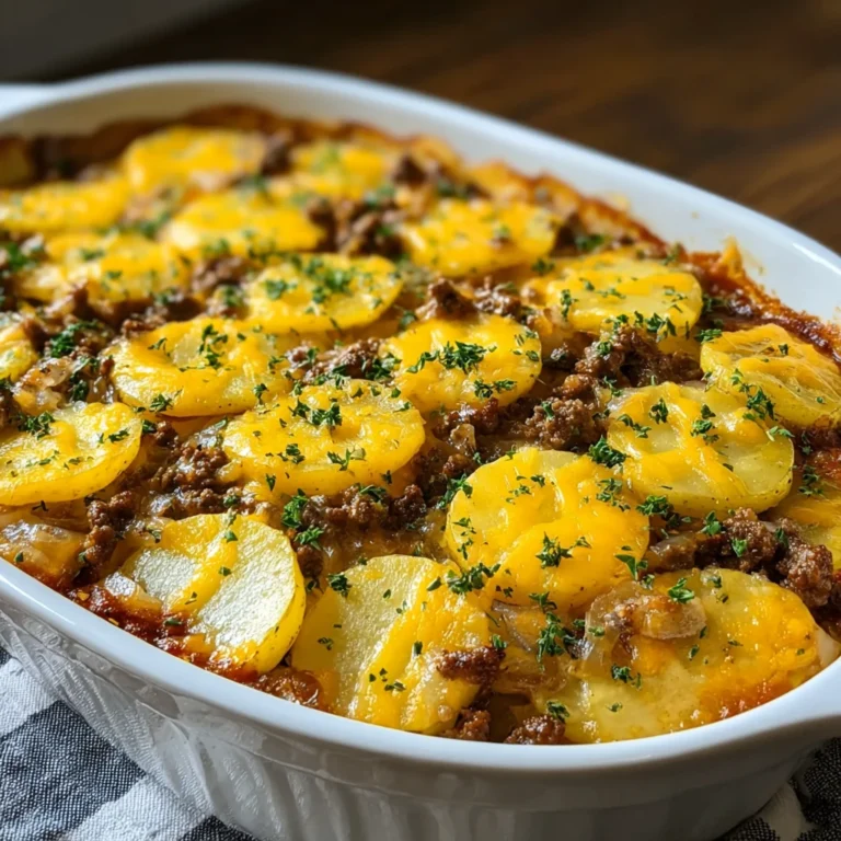 Experience Comfort Hamburger Potato Casserole Tonight