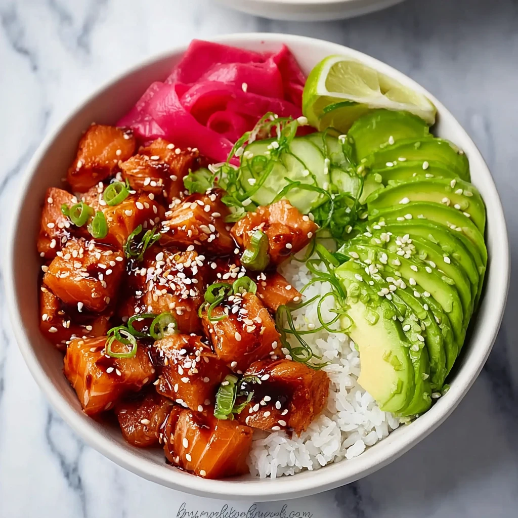 Flaky Teriyaki Salmon Bowls