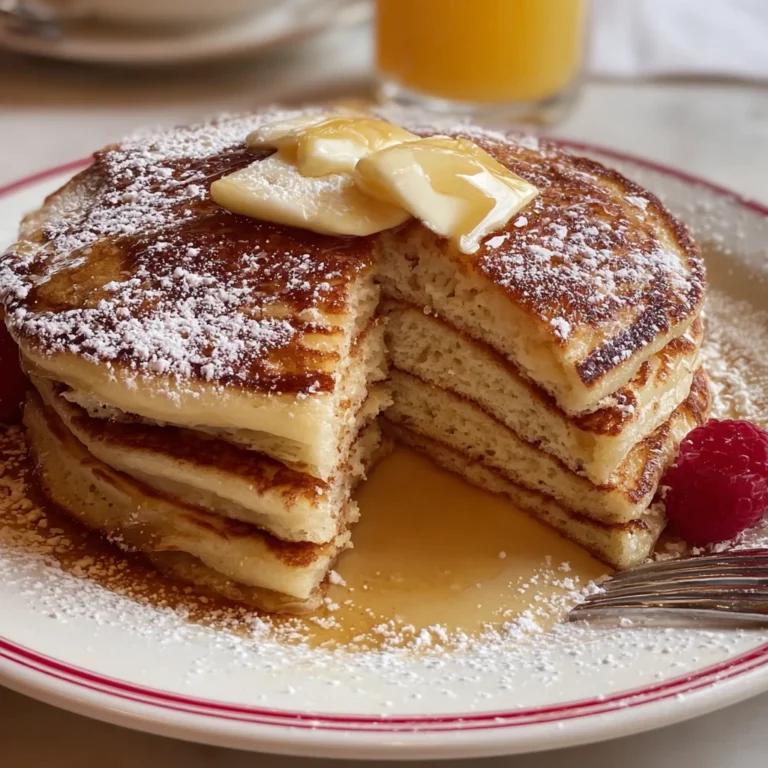 Fluffy Buttermilk Pancakes Steps Cozy Mornings