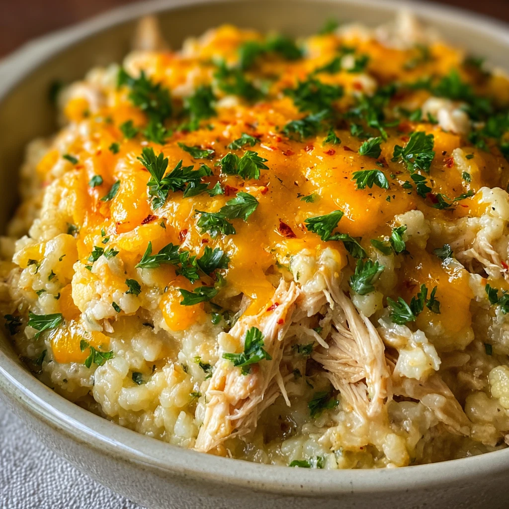 Healthy Chicken Cauliflower Casserole