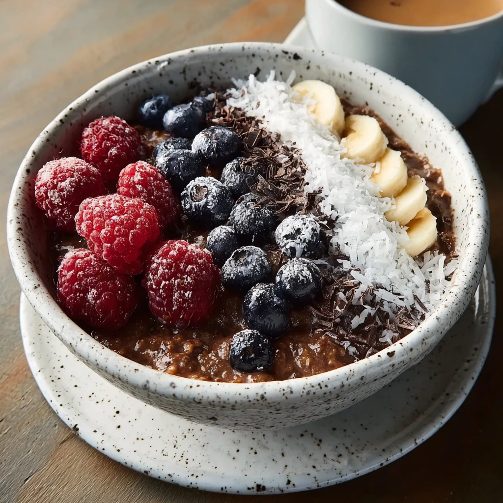 Highfibre Chocolate Oatmeal