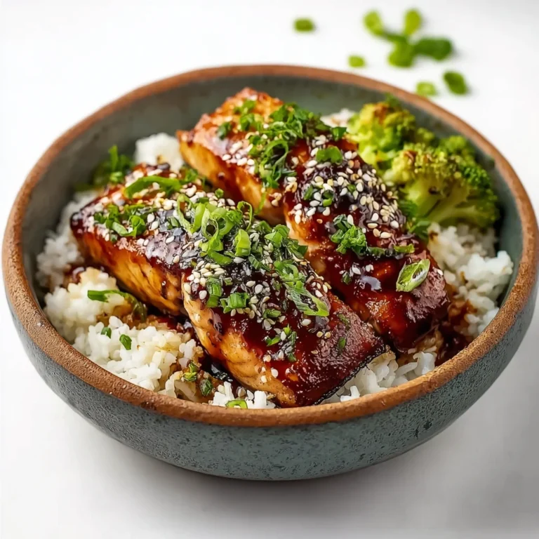 Honey Glazed Salmon Bowl