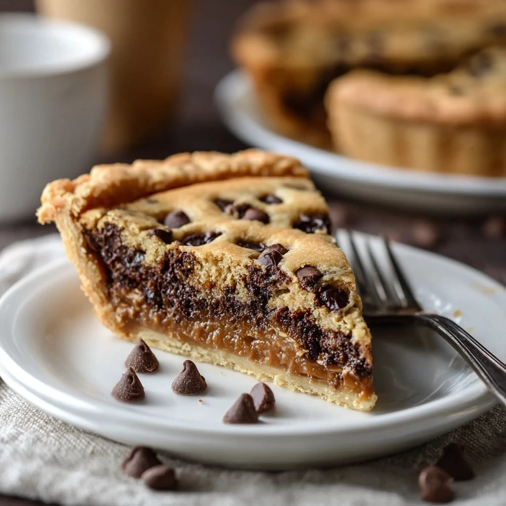 Irresistible Peanut Butter Chocolate Chip Cookie Pie Recipe