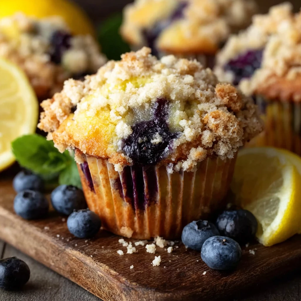 Lemon Blueberry Muffins