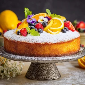 Lemon Olive Oil Cake – Moist Spring Dessert for Easter